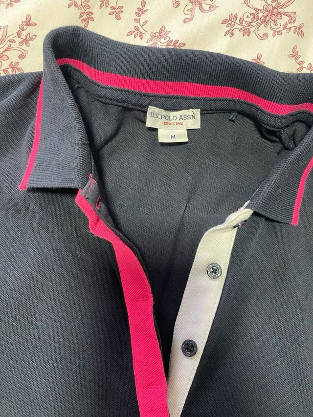 Camiseta Polo U.S. Polo Assn. Azul Talla M