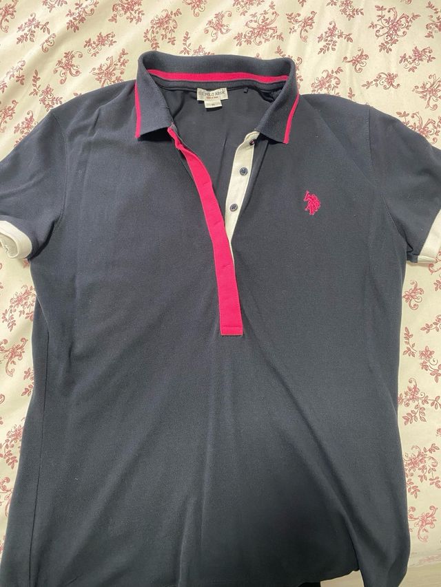 Camiseta Polo U.S. Polo Assn. Azul Talla M