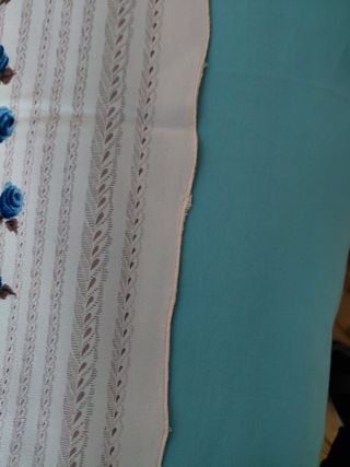 Foulard Valentino blu e beige