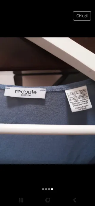 Top manica lunga color carta da zucchero