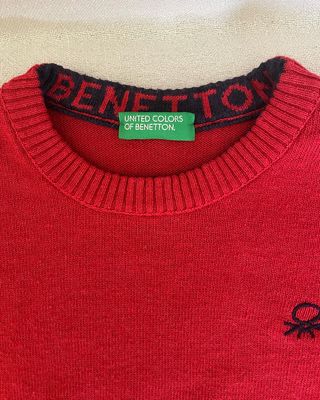 Maglia Benetton lana/cotone Tg 104