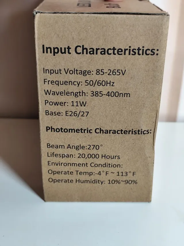 Bombillas LED UV Black Lights 11W