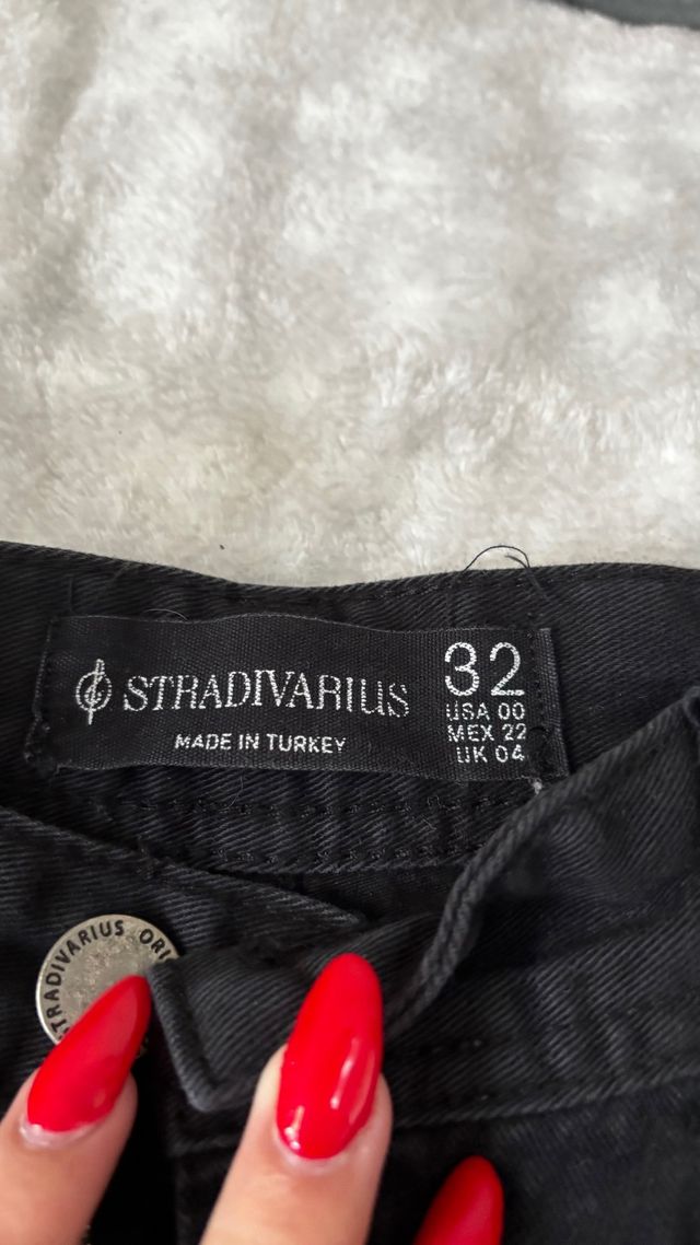 Pantalones cargo negros