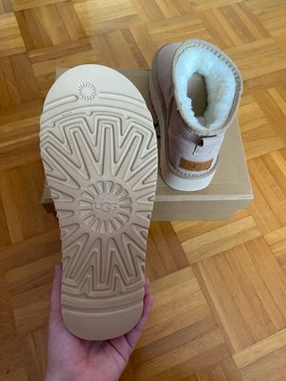 Botas de pelo con plataforma Talla 39