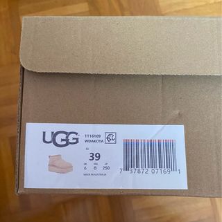 Botas de pelo con plataforma Talla 39