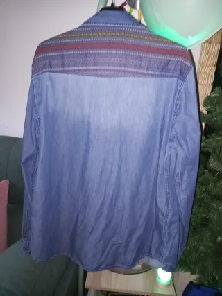 Camisa vaquera Springfield Talla M