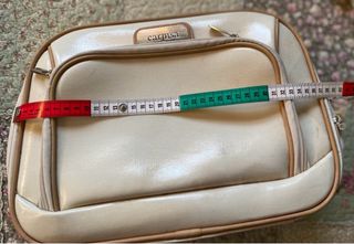 Beauty case Carpisa beige e marrone