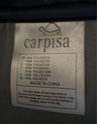 Beauty case Carpisa beige e marrone