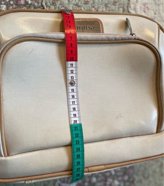 Beauty case Carpisa beige e marrone