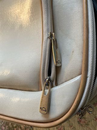 Beauty case Carpisa beige e marrone