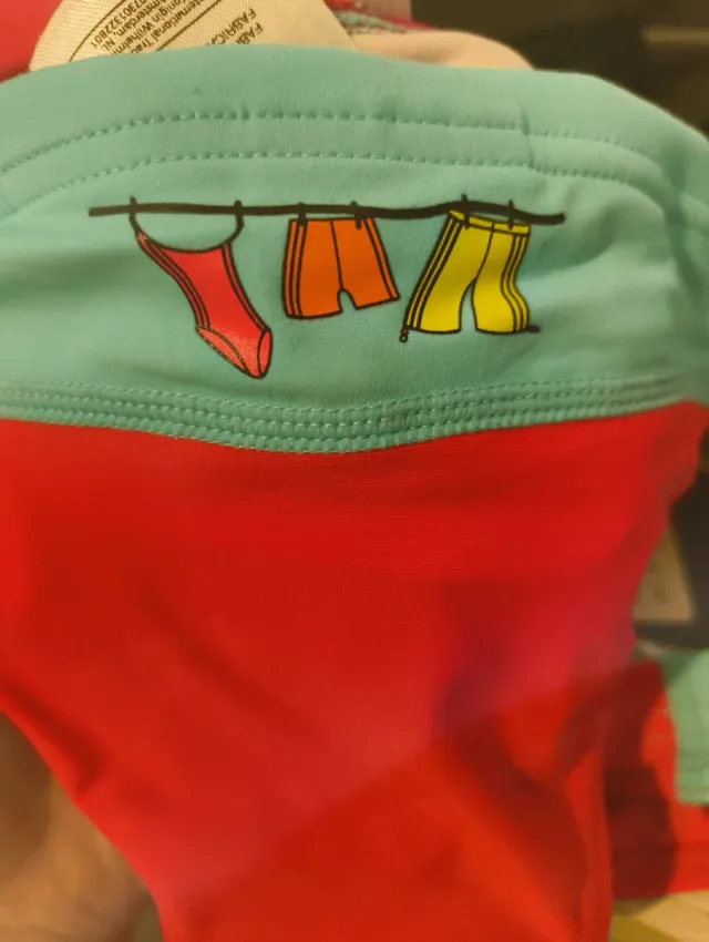 Bañador niño Adidas Rojo