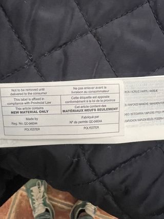 Trenca azul marino Mango Talla 11-12 (152cm)