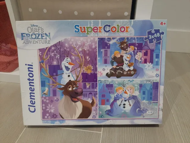 Puzzle Clementoni Frozen Olaf's Adventure 3x48