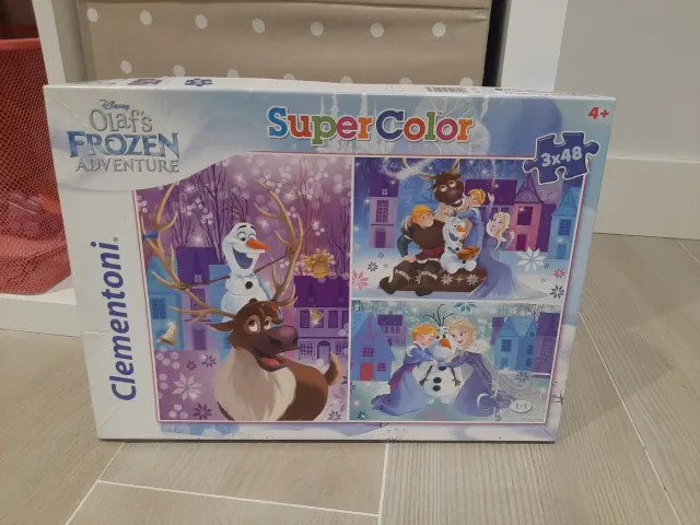Puzzle Clementoni Frozen Olaf's Adventure 3x48