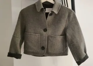 Chaqueta Zara niña gris talla 8/9 años
