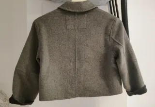 Chaqueta Zara niña gris talla 8/9 años