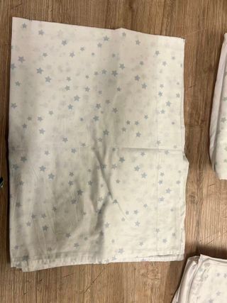 Juego Sábanas Cuna Estrellas 60x120 cm