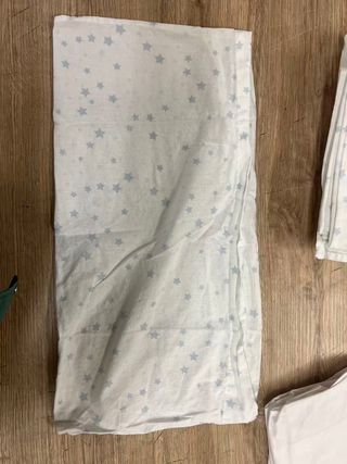 Juego Sábanas Cuna Estrellas 60x120 cm