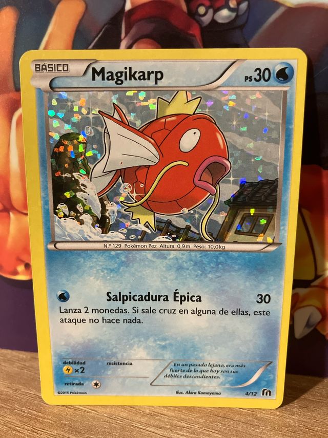 Carta de Pokémon Magikarp 4/12 Holo McDonald's