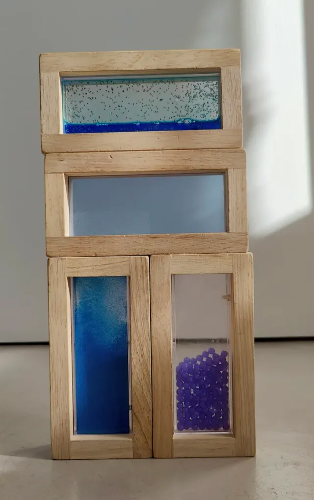 Bloques sensoriales madera Tickit surtidos