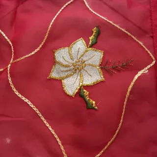 Set runner e centrini Natalizi Rossi