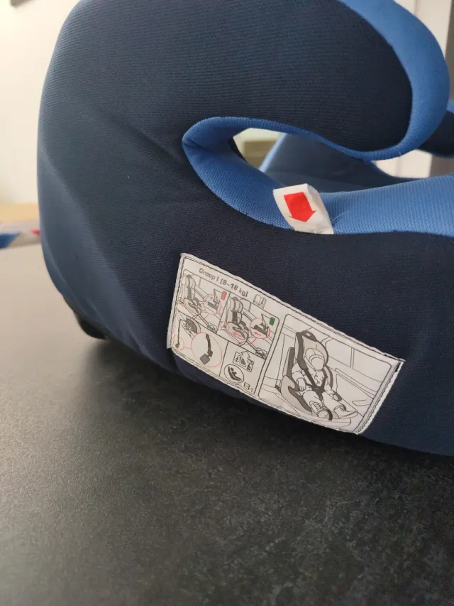 Asiento coche niño Star Isofix azul de 8-18kg