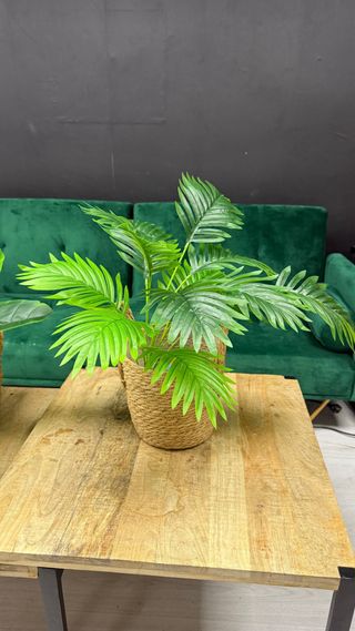 Pack 2 Plantas Artificiales con Macetas