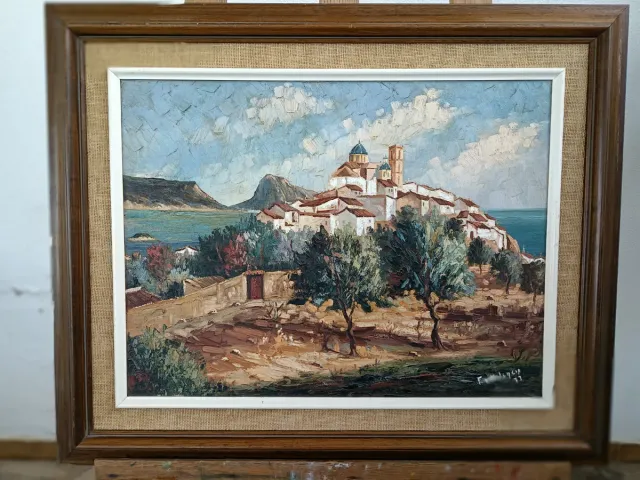 Olio su tela di Francisco Valencia