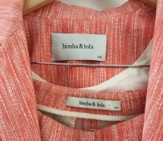 Traje Bimba y Lola naranja/rosa