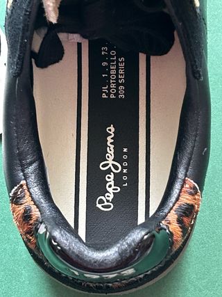 Zapatillas Pepe Jeans London Ball Night Negro