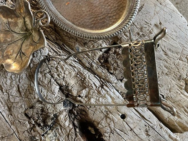 Plata/Alpaca: Bandejas y Cesta