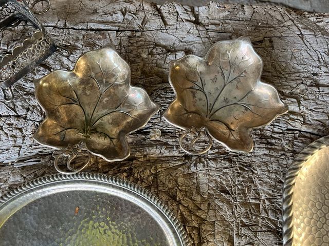 Plata/Alpaca: Bandejas y Cesta