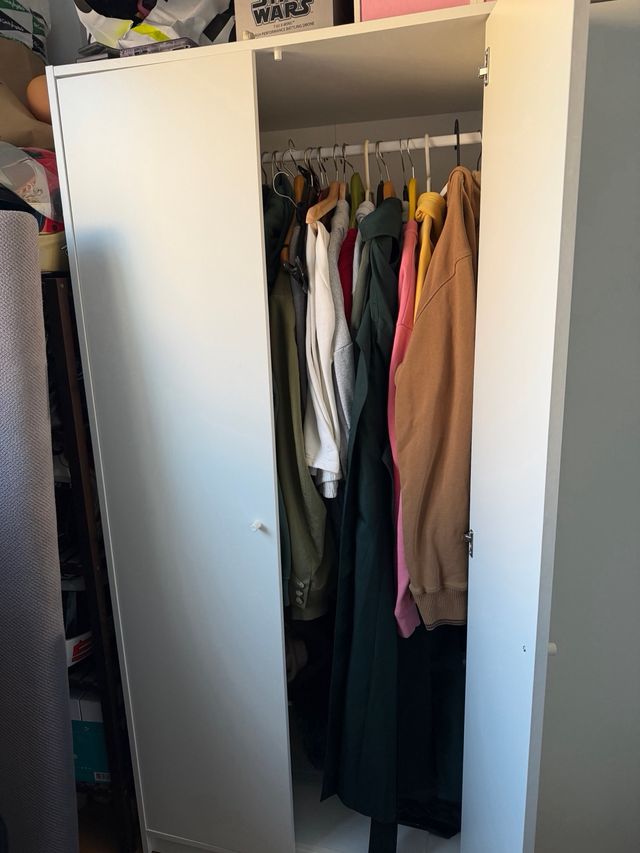 Armario blanco 3 puertas