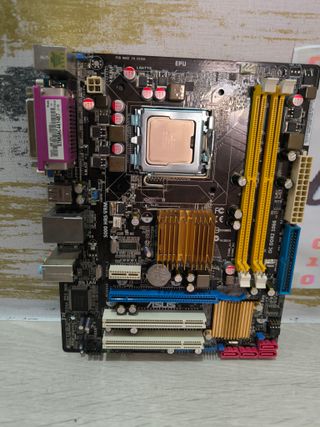 PLACA BASE ASUS P5KPL-AM +INTEL 06-E5300 + 4GB RAM