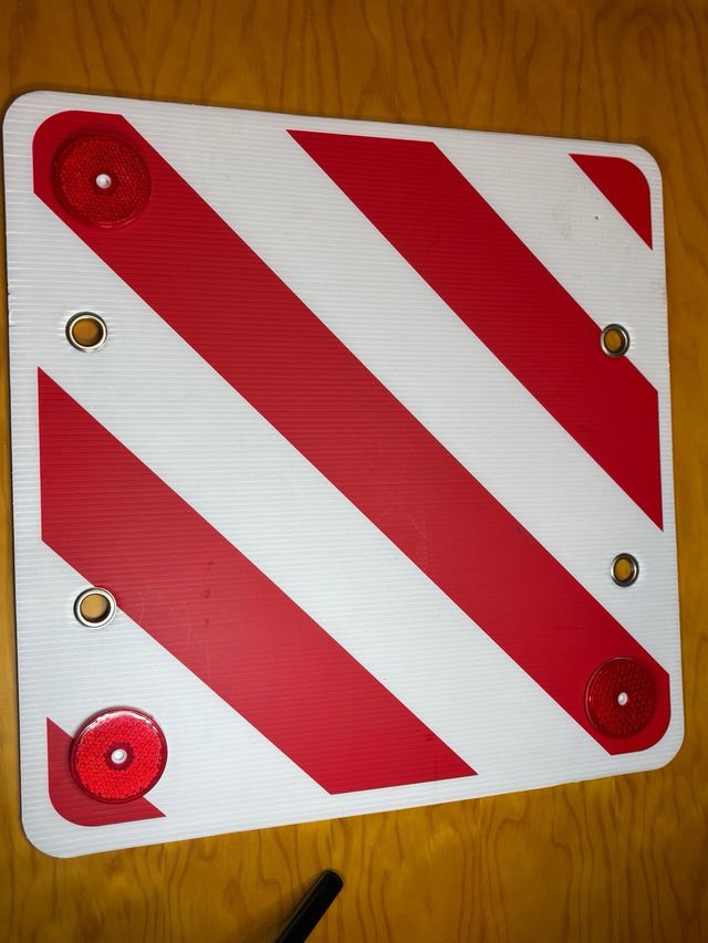 Señal de carga autocaravana