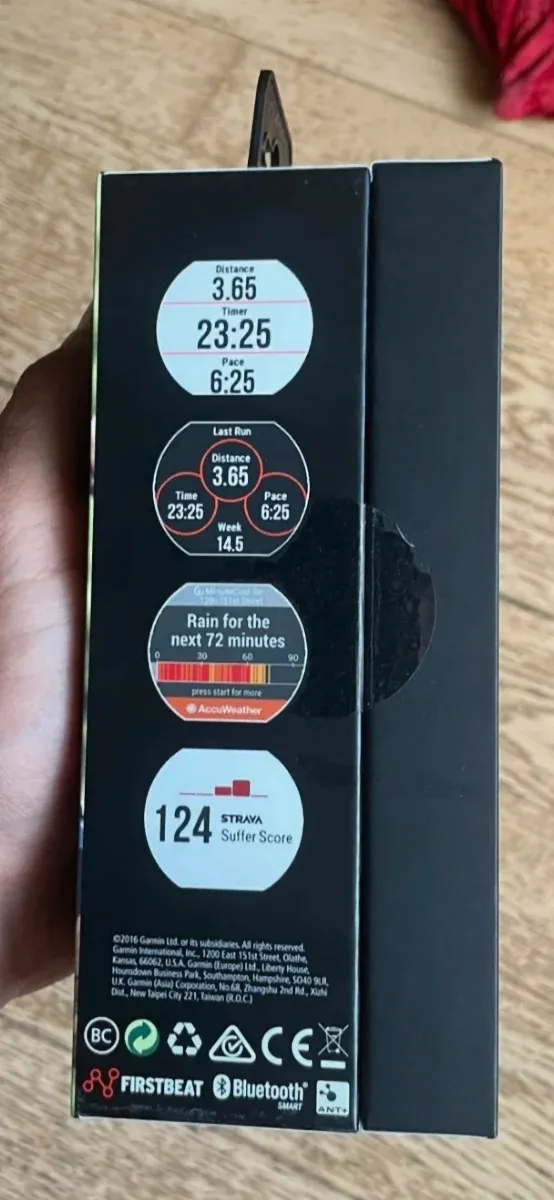 Garmin Forerunner 735XT Negro