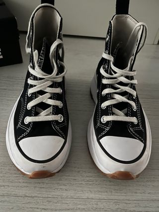 Converse Plataforma Negras Talla [Talla]