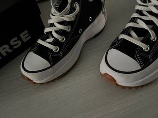 Converse Plataforma Negras Talla [Talla]