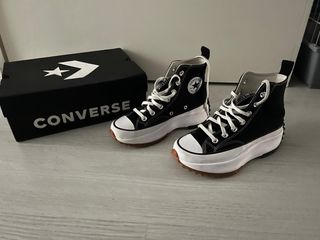 Converse Plataforma Negras Talla [Talla]