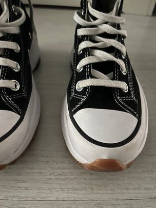 Converse Plataforma Negras Talla [Talla]