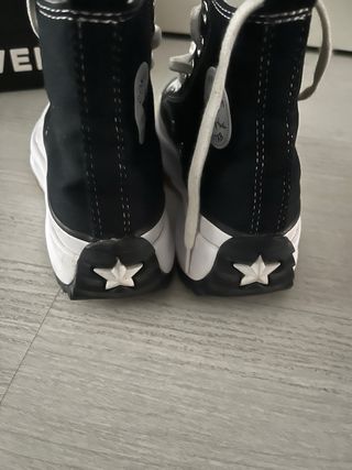 Converse Plataforma Negras Talla [Talla]