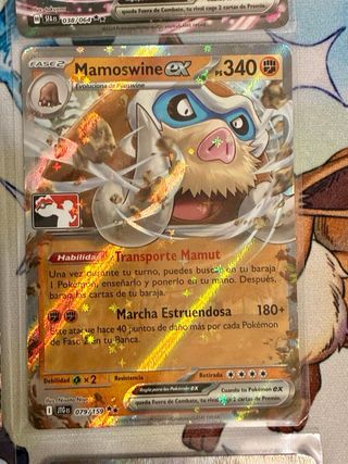 Set 4 Cartas Pokémon EX - Paquetes de Premio promo