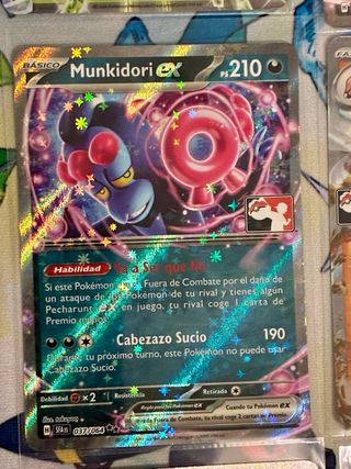 Set 4 Cartas Pokémon EX - Paquetes de Premio promo