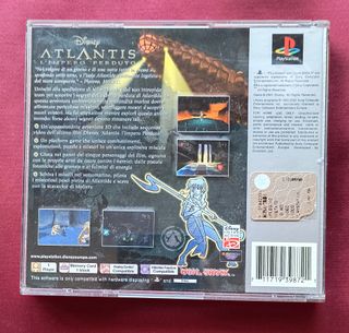 Disney Atlantis L'Impero Perduto PS1 Platinum