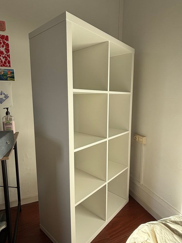 Estantería Blanca IKEA KALLAX 8 Cubos