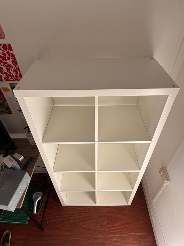 Estantería Blanca IKEA KALLAX 8 Cubos