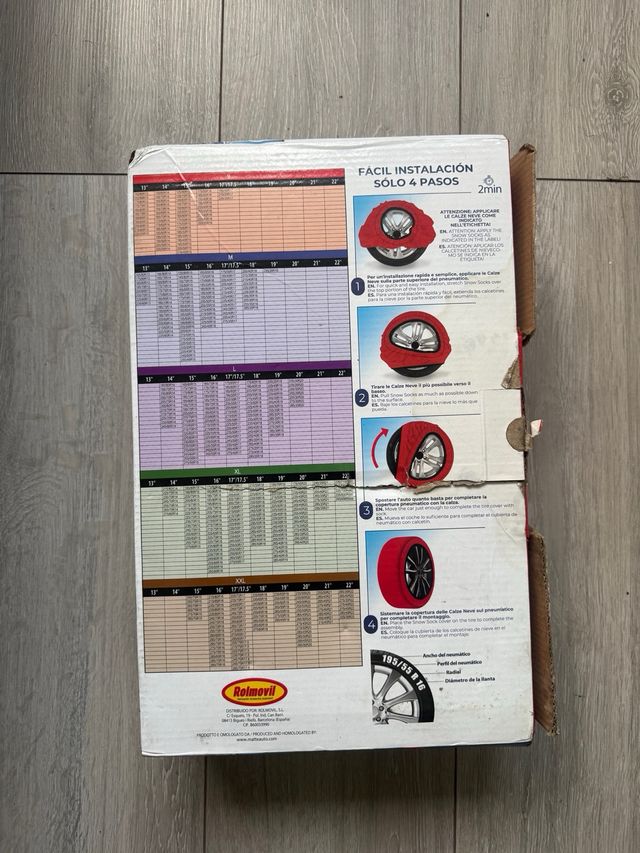 Cadenas textiles RM Snow ProDrive Talla M/L