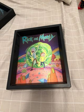 Cuadros Decorativos 3D: Avengers, Rick y Morty