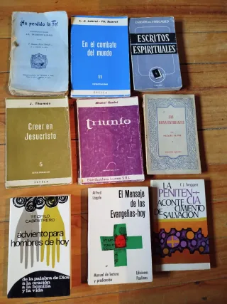 GRITOS Y PLEGARIAS y ➕ libros Religiosos