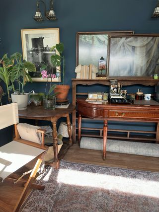 Tavolo da pranzo consolle in legno libro estensibile